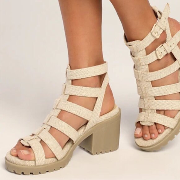 Dirty Laundry Gladiator Sandals - Picture 1 of 4